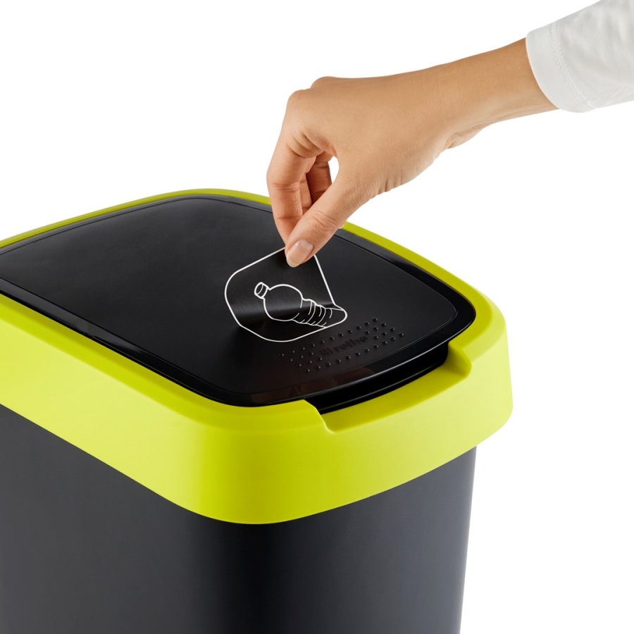 Skraldespand Rotho Twist Lime Plastik 50 L #3