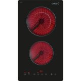 CATA TD 3002 BK Sort Indbygget 29 cm Keramisk 2 zone(s) #1