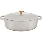 BALLARINI BELLAMONTE OVAL STBEJERNSGRYDE 75003-556-0 - 5,5 LTR ELFENBENSFARVET #3