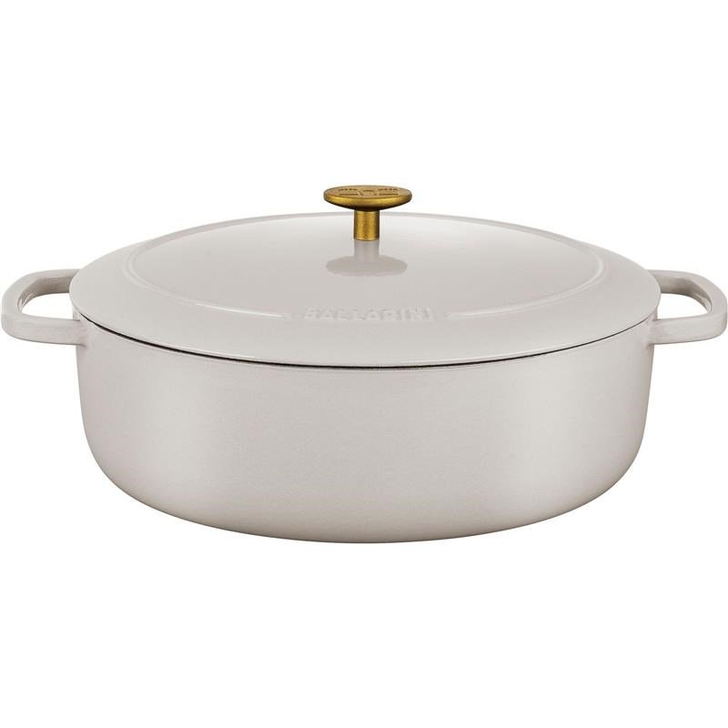 BALLARINI BELLAMONTE OVAL STBEJERNSGRYDE 75003-556-0 - 5,5 LTR ELFENBENSFARVET #3