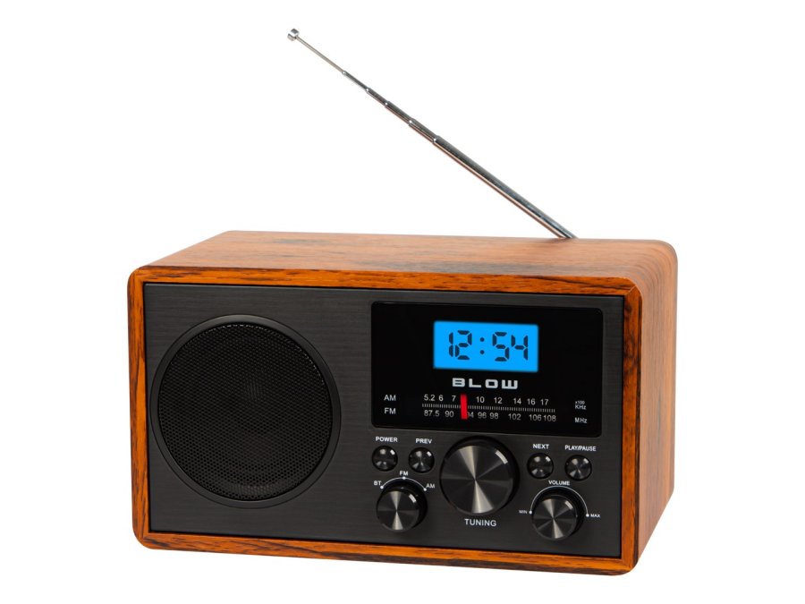 B�rbar analog AM/FM-radio BLOW RA9 V.2