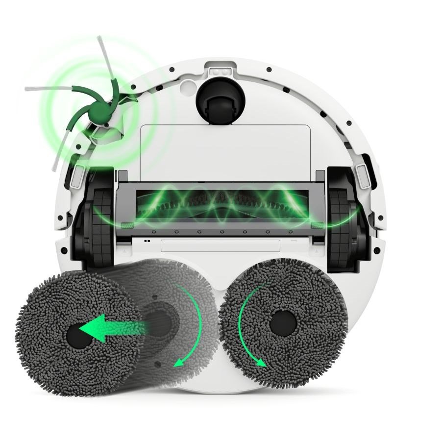 Robotst�vsuger iRobot Roomba Plus 415 Combo hvid + AutoWash-station #5