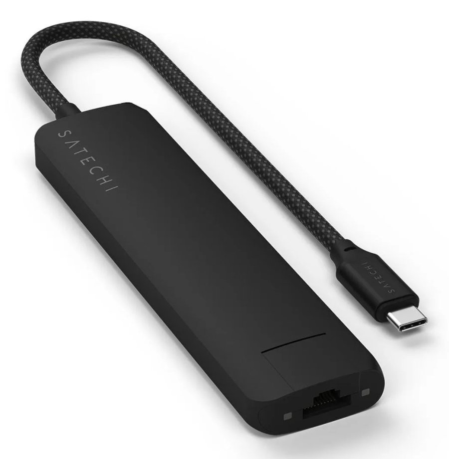 Satechi ST-P7SK interface hub USB Type-C 10000 Mbit/s Sort #5