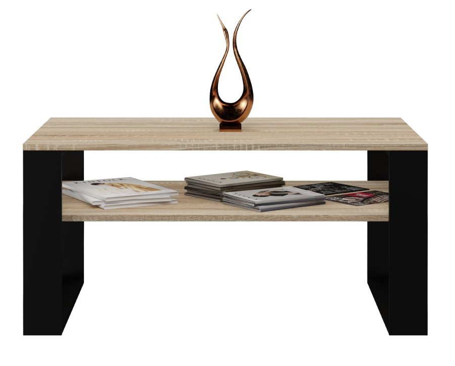 Topeshop MODERN 1P SON CZ kaffe-, side- & endebord Kaffebord Rektangulr form 2 ben #2