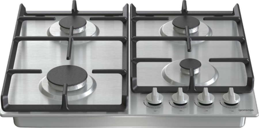 Gorenje G641EX kogeplade Rustfrit stl Indbygget 60 cm Gaskomfur 4 zone(s) #1