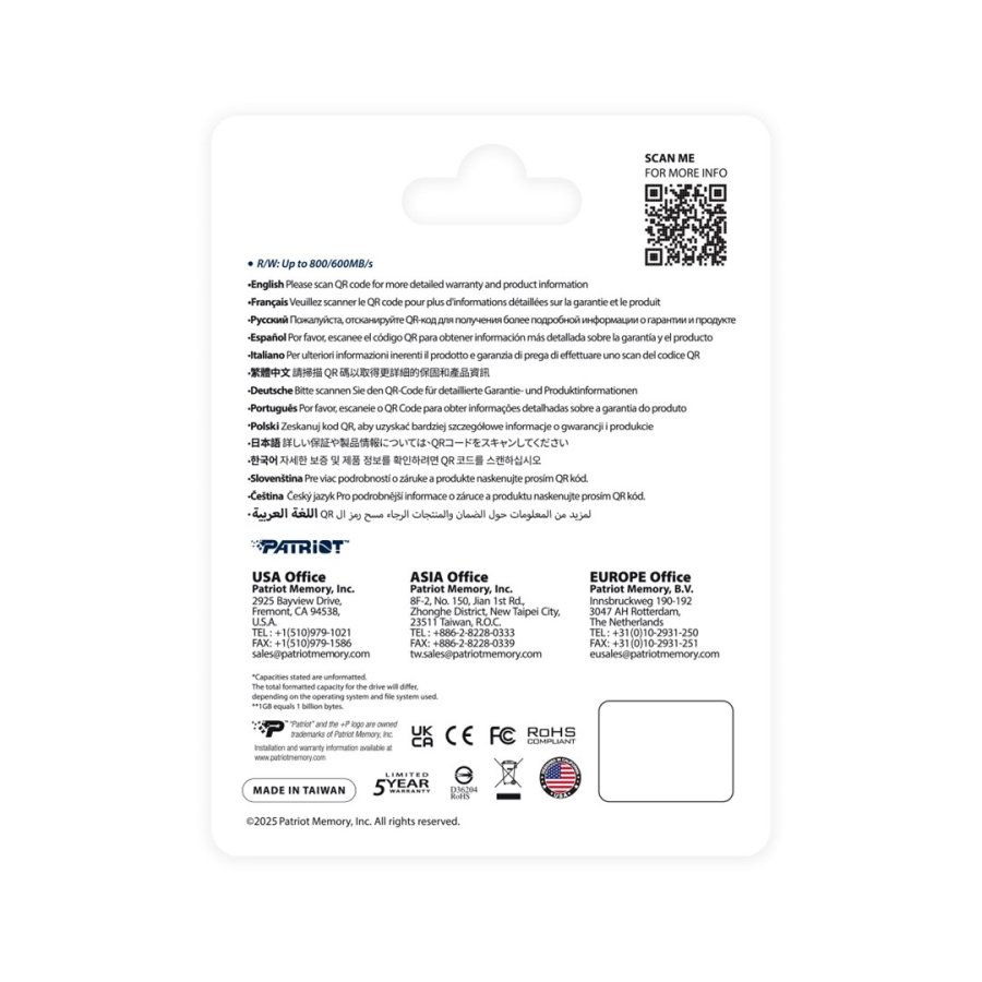 Patriot EP Micro SDXC Express 512GB 800/600 MB/s U3 #5