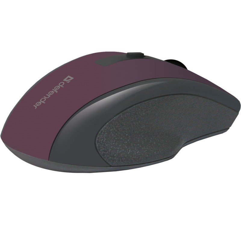 DEFENDER ACCURA MM-665 RF MUS maroon 1600dpi 6P #3