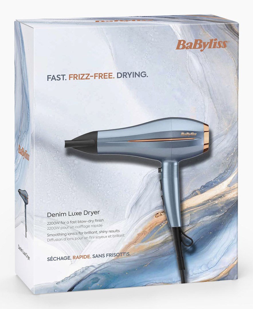 BaByliss Denim Luxe Hair Dryer #3