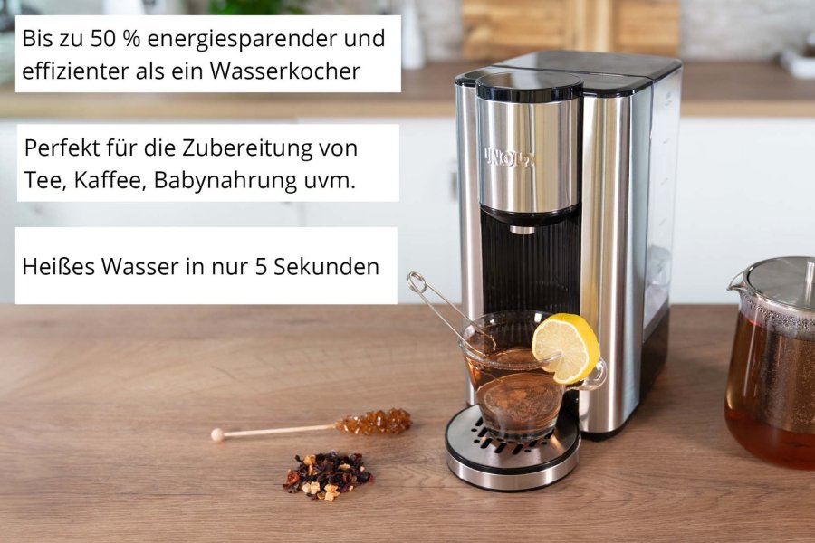 Unold Ava elkedel 2,5 L 2600 W Sort, Slv #2