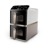 Philips 4000 series NA462/80 frituregryde Dobbelt 10 L Enkeltst�ende 2750 W Varmluftsteger Sort, Guld, Gr� #1