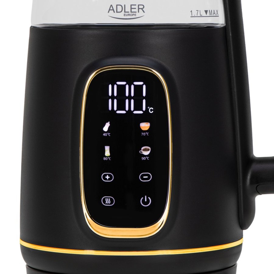 ADLER AD 1305 elkedel sort-guld #9