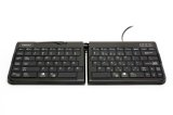 BakkerElkhuizen Goldtouch Travel Go2 Wired tastatur Kontor USB QWERTZ Tysk Sort #3