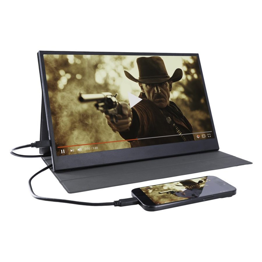 Denver PMO-15604 B�rbart tv og sk�rm B�rbar sk�rm Sort 39,6 cm (15.6