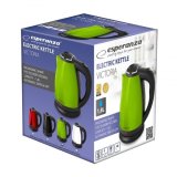 Esperanza EKK113G elkedel 1,8 L 1800 W Sort, Grn #3