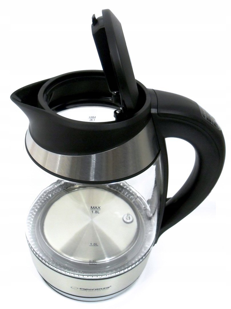 Esperanza EKK026 elkedel 1,7 L 2200 W Sort, Transparent #15