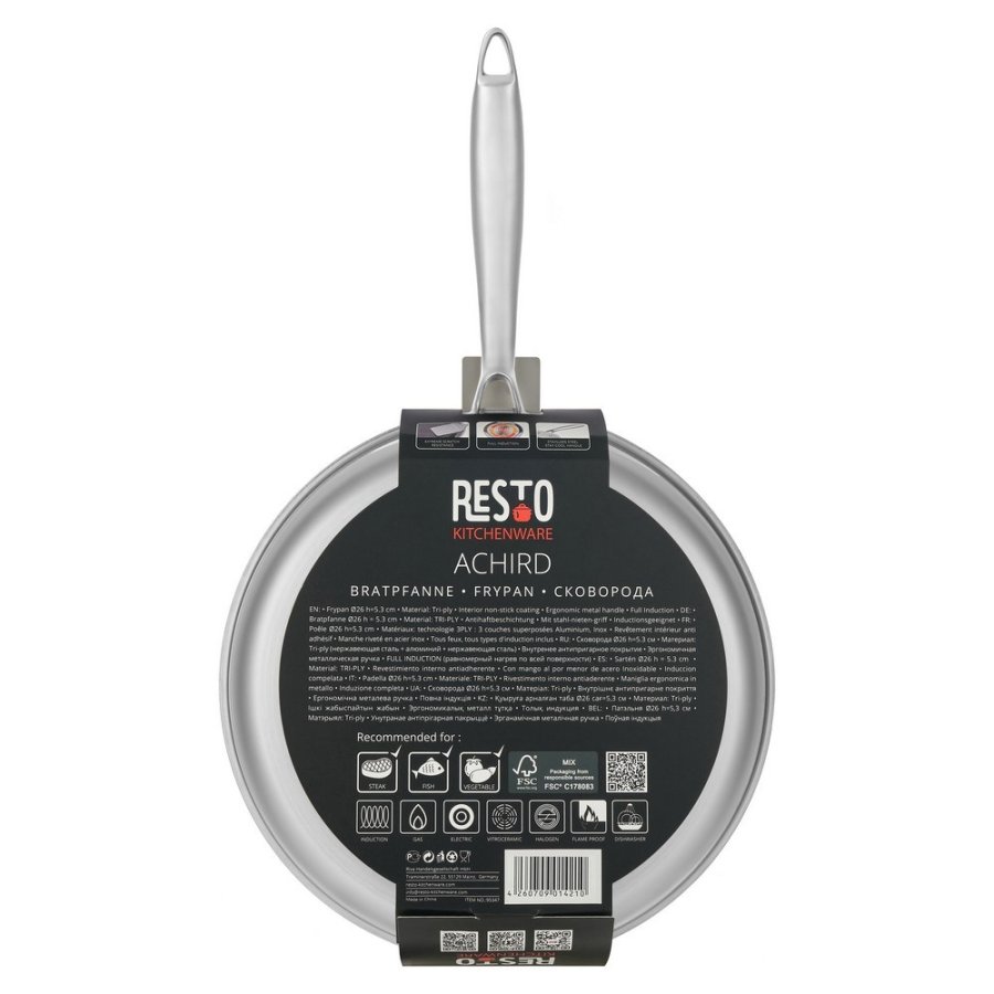 Resto Kitchenware Achird Gryde til alle forml Rund #8