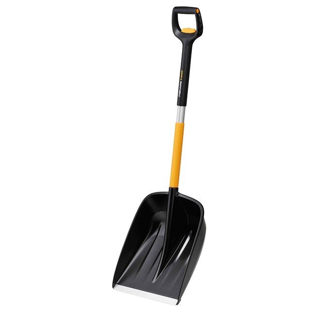 Fiskars 1057188 skovl & spartel Sneskovl Metal Sort, Orange #4
