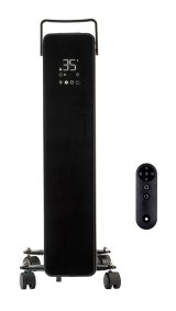 Elektrisk olievarmer 2500W Wi-Fi Sort 11 #1