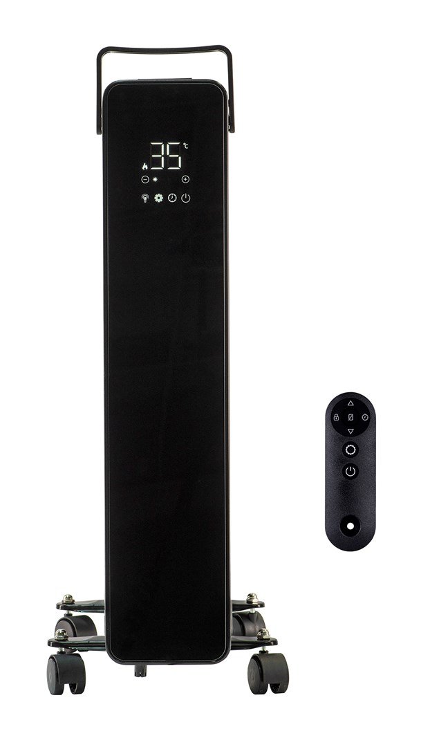 Elektrisk olievarmer 2500W Wi-Fi Sort 11 #1
