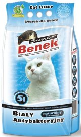 Certech Super Benek Hvid Antibakteriel  - Klumpende kattegrus 5 l #1
