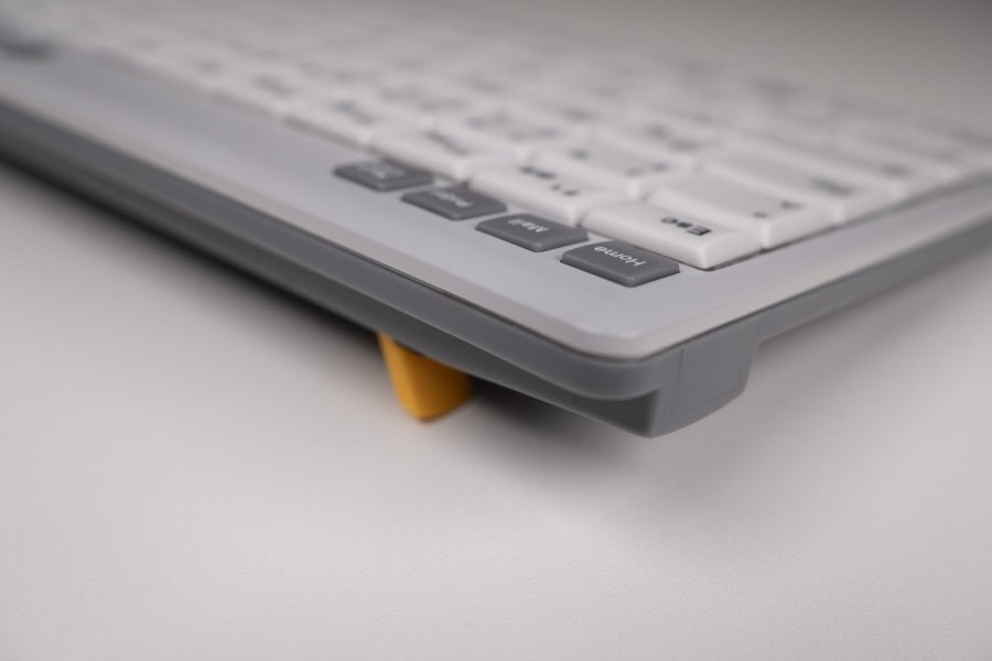 BakkerElkhuizen UltraBoard 950 V2 tastatur Hjem USB + Bluetooth QWERTY UK engelsk M�rkegr�, Lys gr� #5