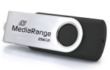 MediaRange MR1955 USB-n�gle 256 GB USB Type-C 3.2 Gen 1 (3.1 Gen 1) Sort, S�lv #2