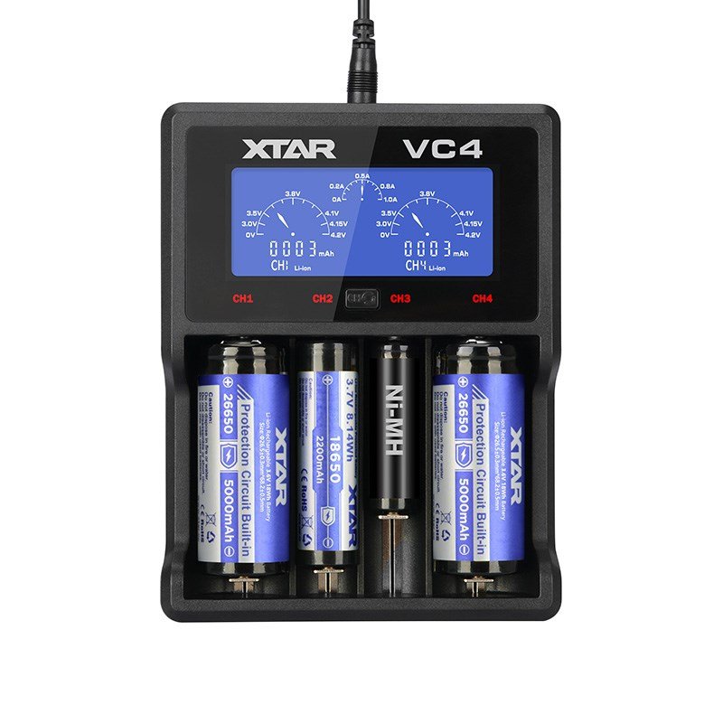 XTAR VC4 batterioplader Husholdningsbatteri USB #13