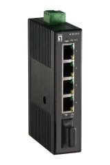 LevelOne IES-0510 netv�rksswitch Ikke administreret Fast Ethernet (10/100) Sort #1