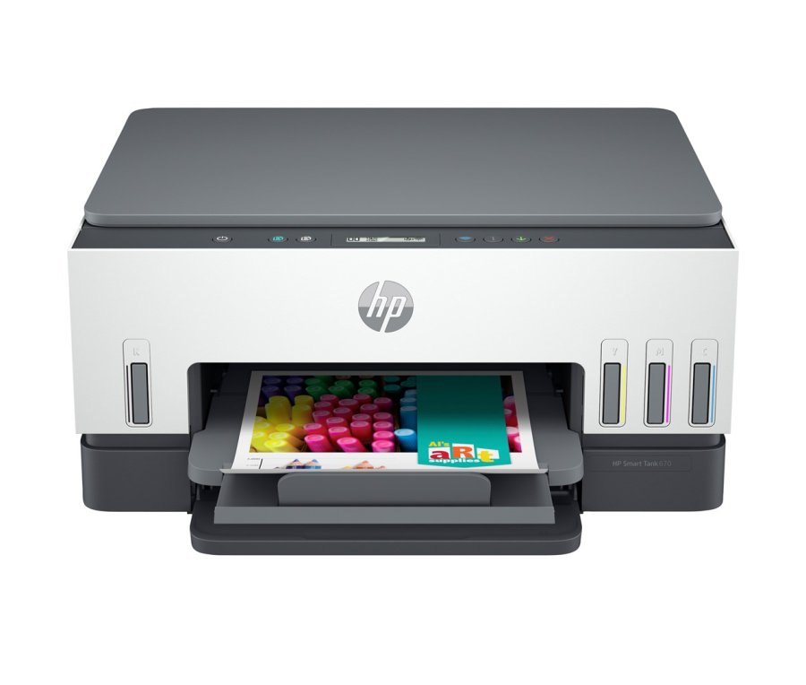 HP Smart Tank 670 All-in-One Termisk inkjet A4 4800 x 1200 dpi 12 sider pr. minut Wi-Fi #1