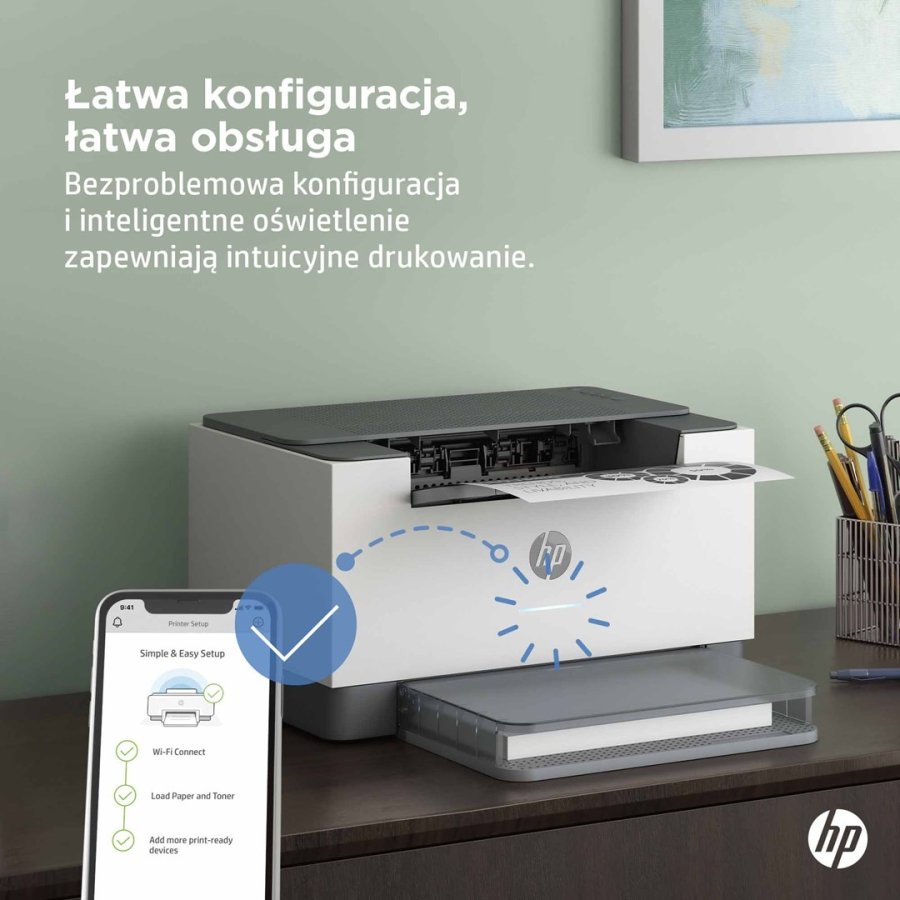 HP LaserJet M209dw Printer, Sort og hvid, Printer til Hjem og hjemmekontor, Print, Tosidet print; Kompakt strrelse; Energibesparende; Dual-band Wi-Fi #21