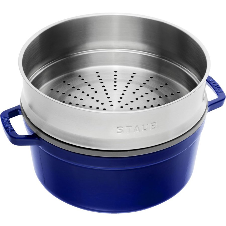 ZWILLING STAUB LA COCOTTE 5,25 L Rund Stbejern Gryde bradepande #10