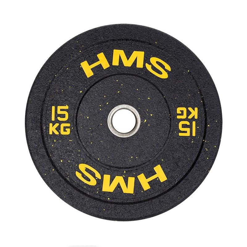 HMS Fitness HTBR15 1 stk Olympic Gummibelagt vgtskive #1