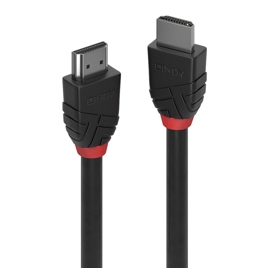 Lindy 36774 HDMI-kabel 5 m HDMI Type A (Standard) 3 x HDMI Type A (Standard) Sort #1