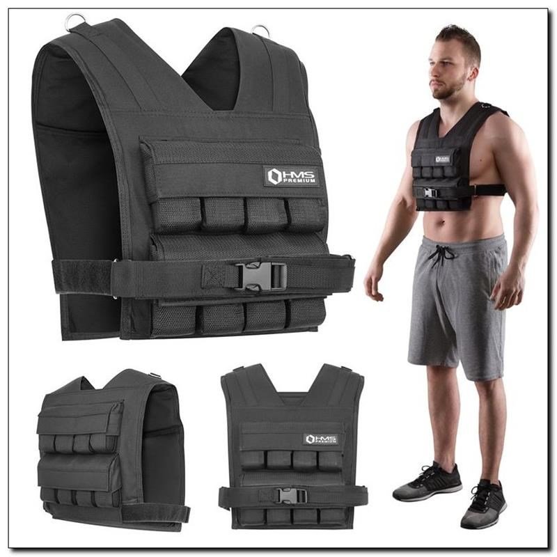 HMS Fitness KTO16 vgtvest Stl Sort #16