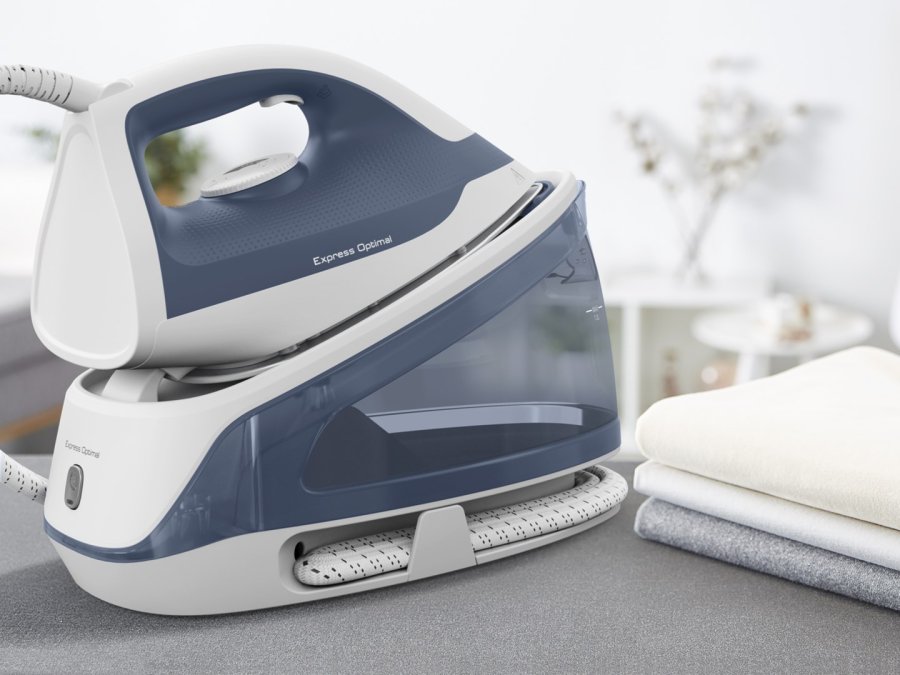 Tefal Express Optimal SV4110 2200 W 1,2 L Keramisk Express Glide Bl�, Hvid #6