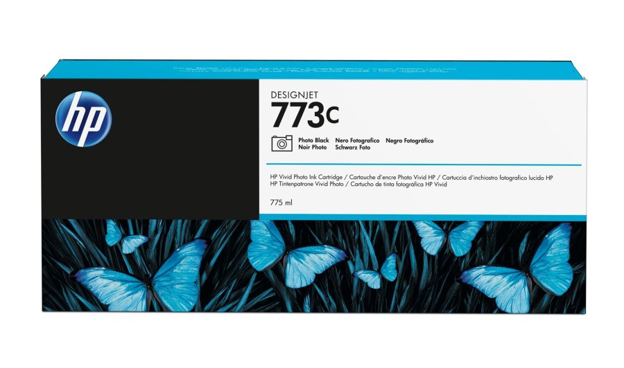 HP 773C DesignJet-blkpatron med 775 ml, fotosort #1