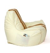 Puf GO GIFT Guld Beige Oxford tejido antidesgarros 140 x 100 x 100 cm 140 x 100 cm #2