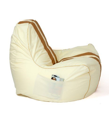 Puf GO GIFT Guld Beige Oxford tejido antidesgarros 140 x 100 x 100 cm 140 x 100 cm #2
