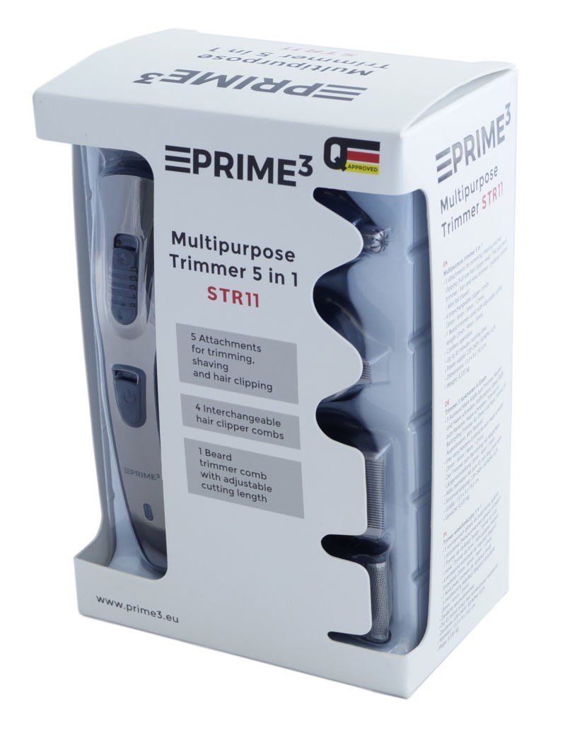 PRIME3 STR11 sk�g- og h�rtrimmer Sort, Gr� Nikkel-Metalhydrid (NiMH) #4