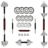 Farvede vgtstnger med vgtstangsfunktion i etui HMS SKC20 2 x 10 kg #3