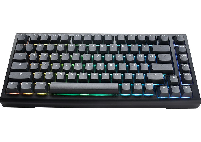 Ducky Tinker 75 tastatur Spil USB Tysk Sort #1