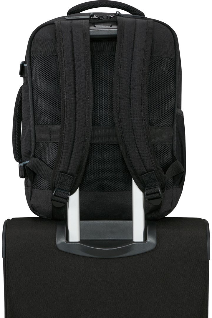 American Tourister Casual Backpack Ms rygs�k Fritidsrygs�k Sort Genanvendt polyethylenterephthalat (rPET) #5