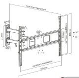 Equip 650342 tv-beslag 177,8 cm (70