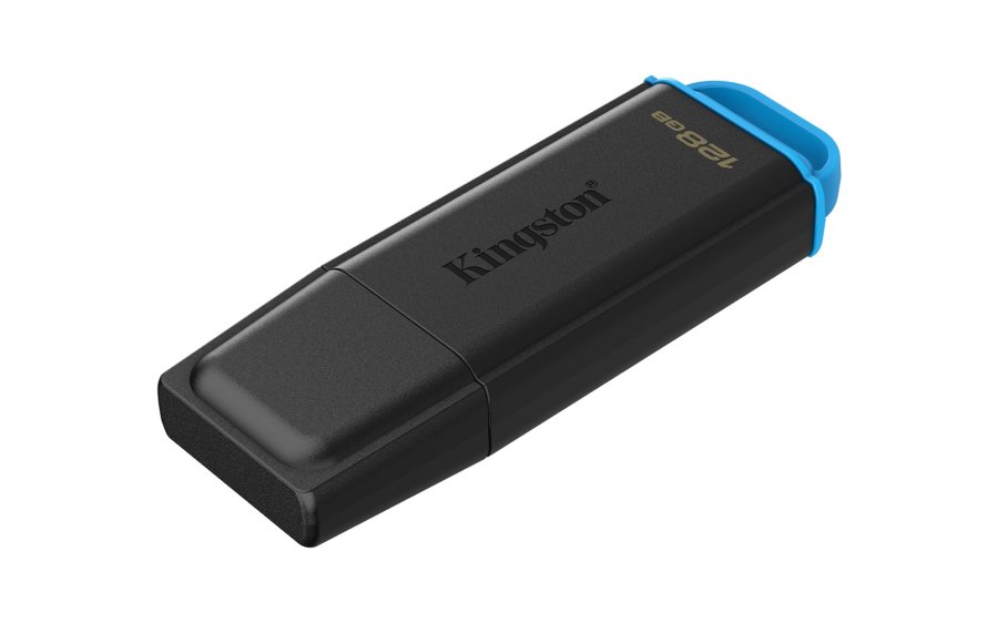 Kingston Technology DataTraveler Exodia USB-n�gle 128 GB USB Type-A 3.2 Gen 1 (3.1 Gen 1) Sort, Bl� #4