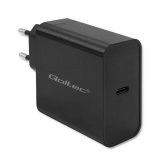 Qoltec 52379 Super hurtig PD oplader | 1xUSB-C | 65W | 5-20V | 3-3,25A | Sort #1