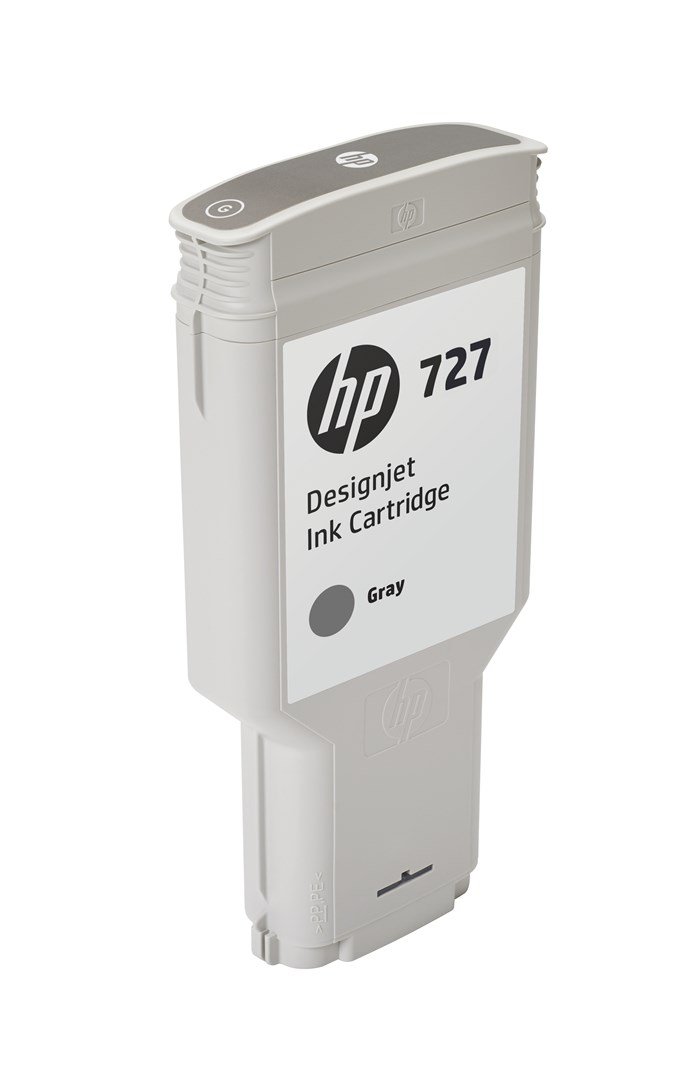 HP 727 DesignJet-bl�kpatron med 300 ml, gr� #3