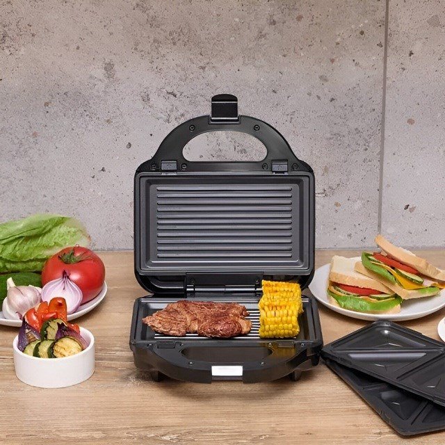 MPM MOP-54 Sandwichtoaster 5-i-1 sort #12