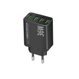 Esperanza EZC107K netoplader 36W sort #4