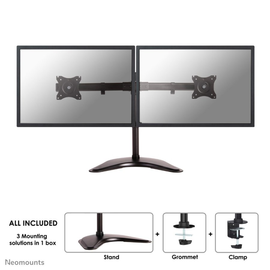 Neomounts NM-D335DBLACK skrmbeslag og -stativer 68,6 cm (27