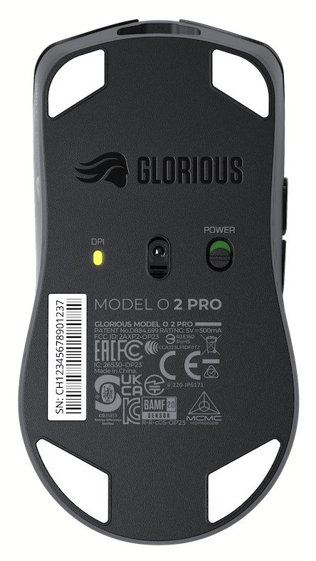 Glorious Gaming Model O 2 PRO Wireless mus Spil Hjre hnd RF trdlst Optisk 26000 dpi #5